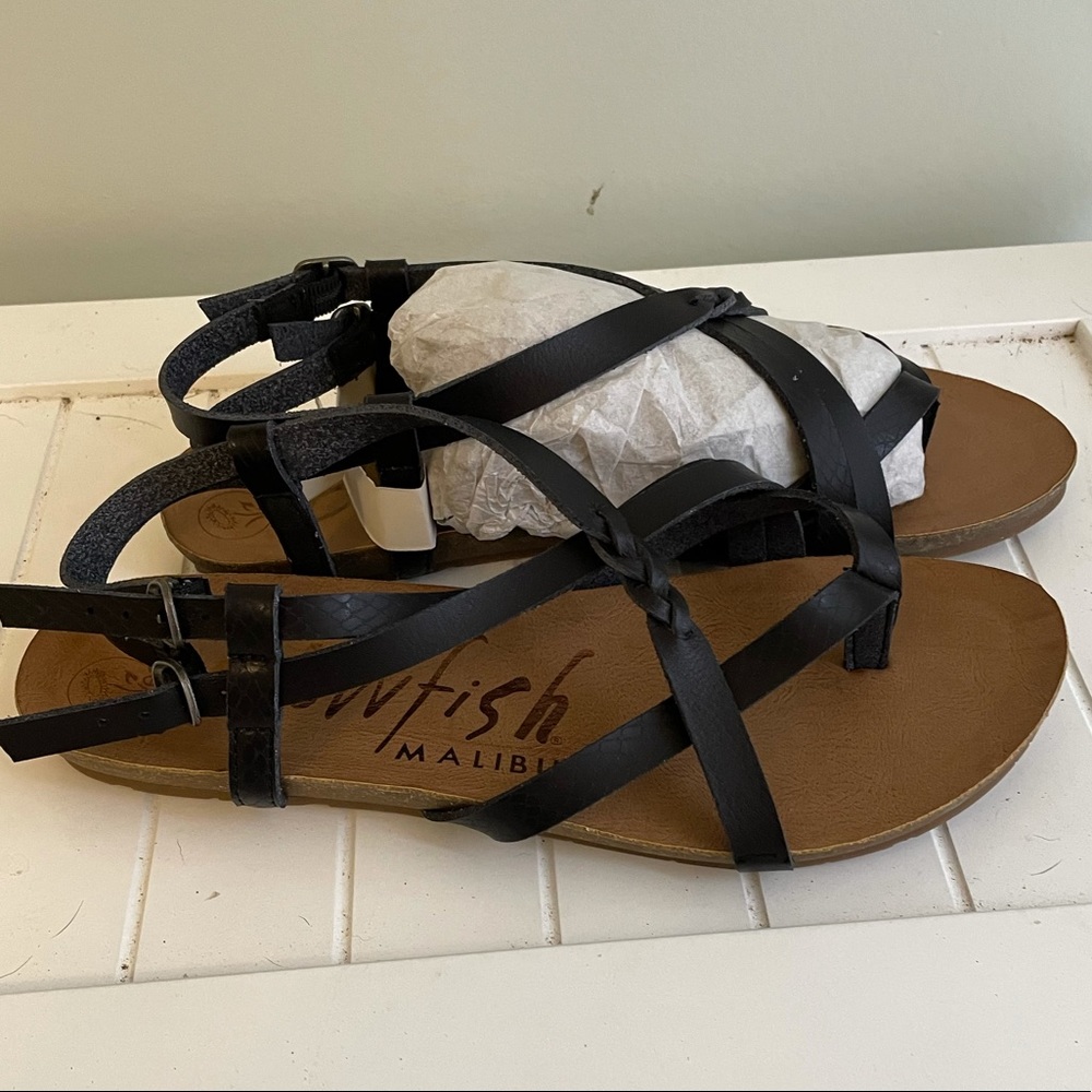 Black sandals